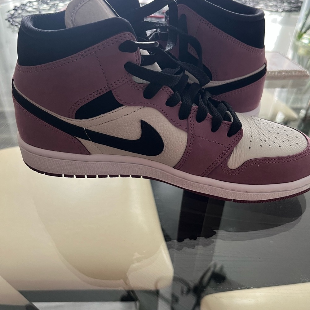 Nike Air Jordan Sneakers in Purple and White